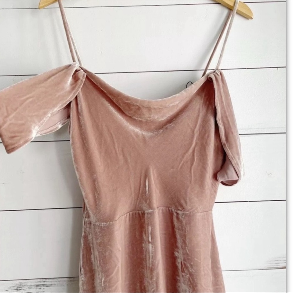 Reformation Lorraine Silk Velvet Mini Dress - Picture 10 of 15